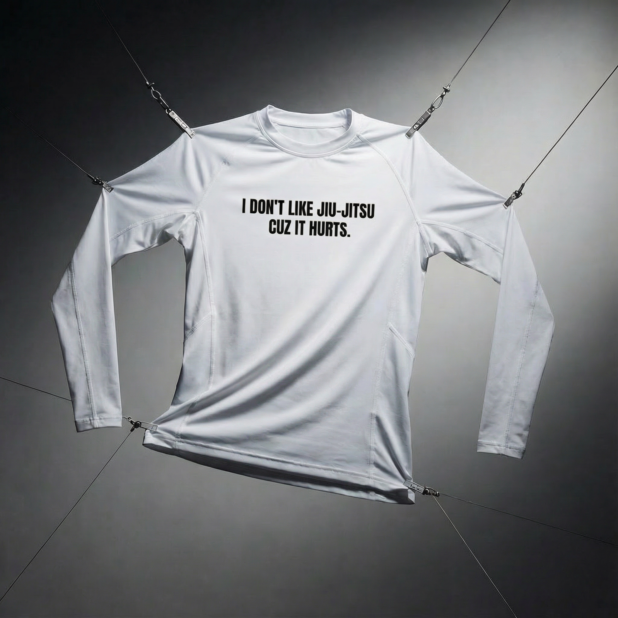 Cuz It Hurts Women's Long Sleeve Rash Guard